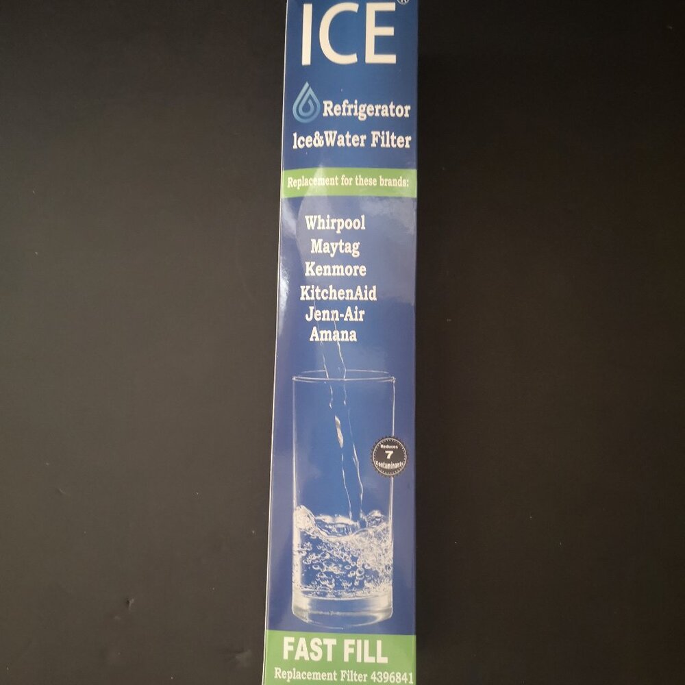 NIB Ice Refrigerator Ice & Water Filter Replacement Fast Fill #4396841